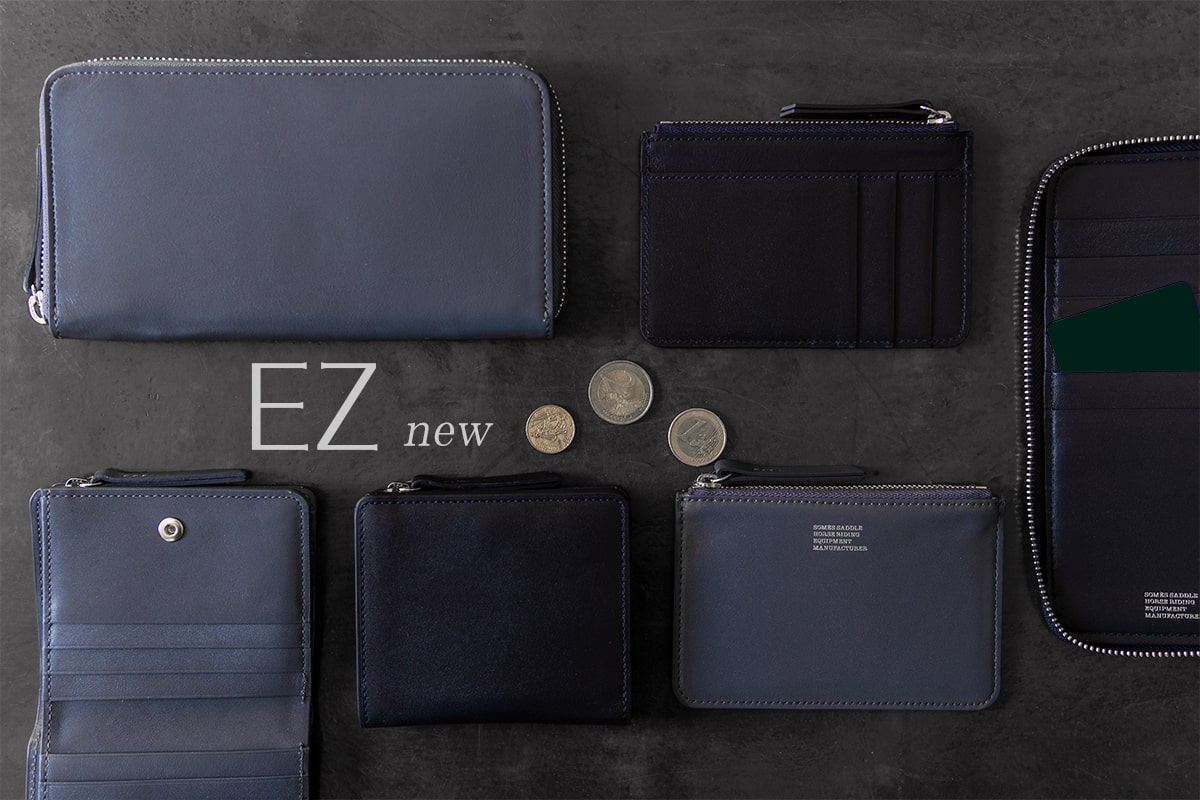 【新品】ソメスサドル　イージー 二つ折りコンパクト財布　EZ-11