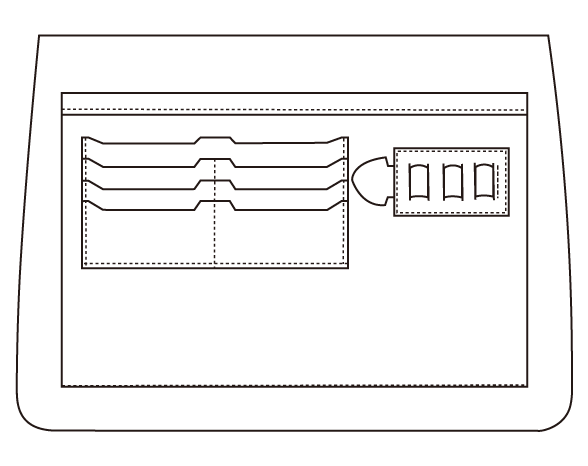 ダレスオーダー_内装ポケット