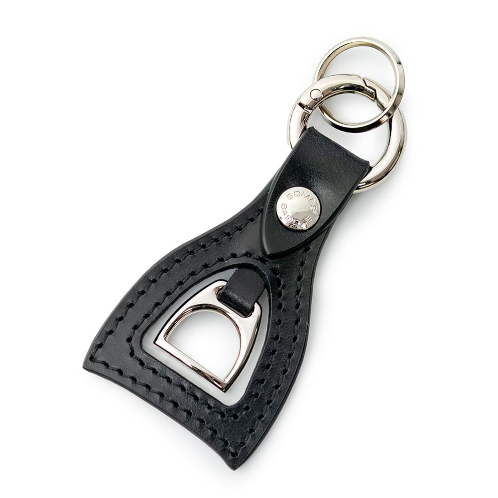 キーホルダー 馬具 馬 ブラドルレザー