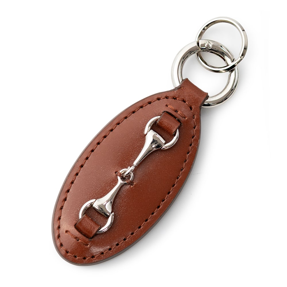 キーホルダー 馬具 馬 ブラドルレザー