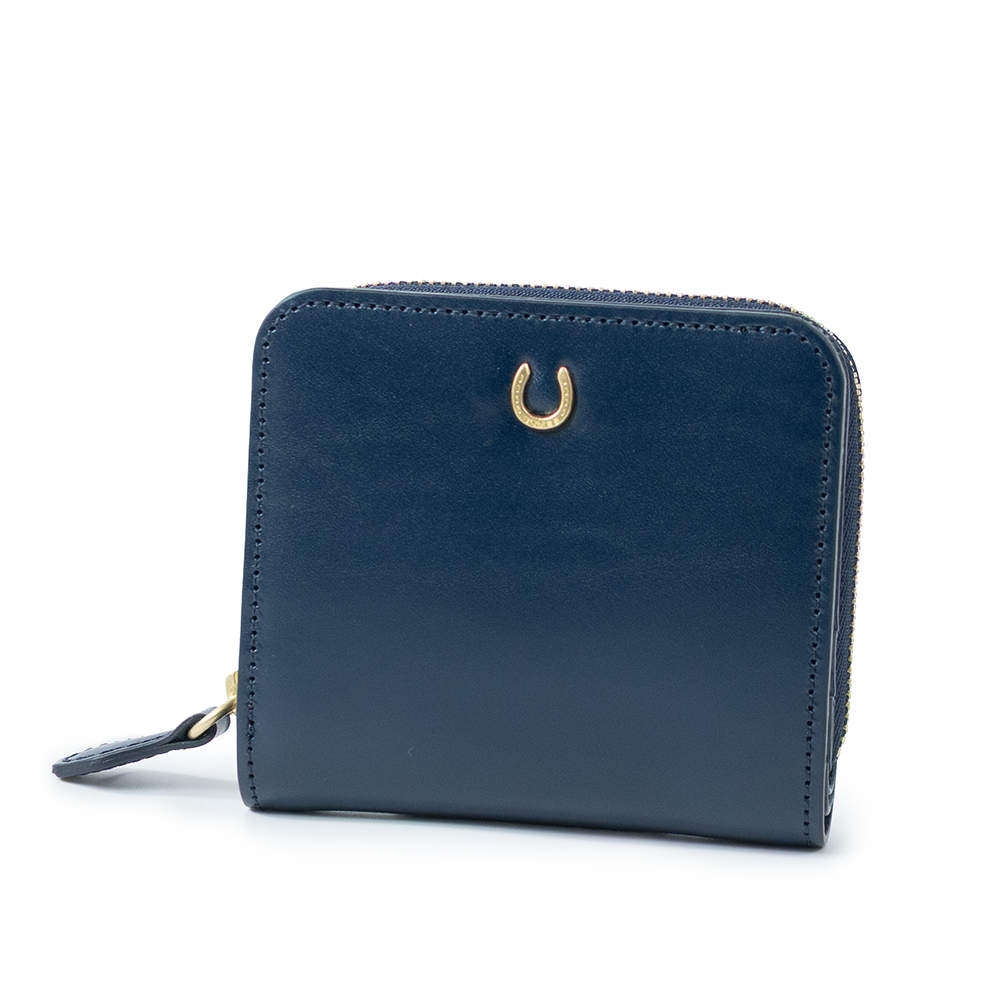 二つ折り財布 革財布 ヌメ革